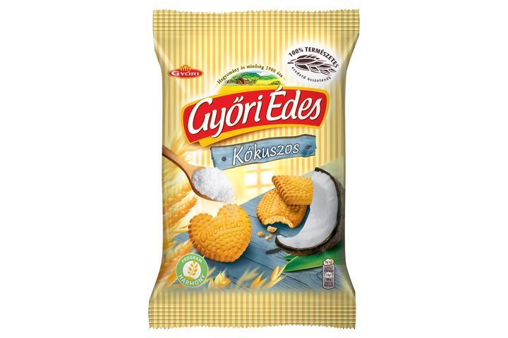 Győri Édes Coconut, Honey, Crumbly Biscuits 150 g