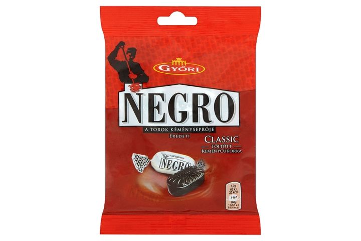 Győri Negro Classic töltött keménycukorka 79 g