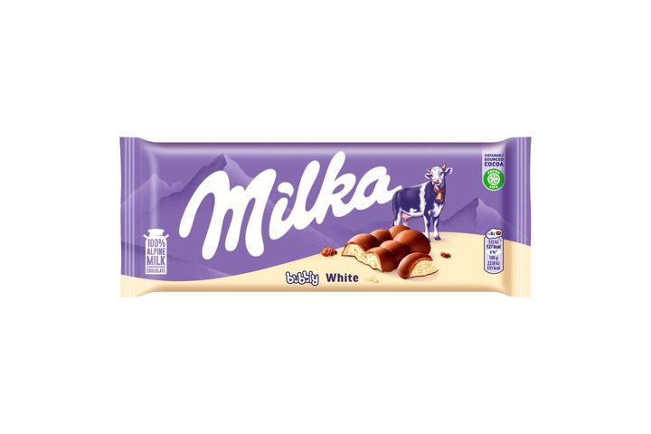 Milka Bubbly White čokoláda | 95 g