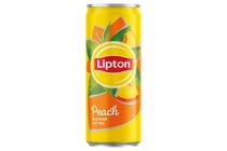 Lipton Ice Tea Peach Flavored Non-Carbonated Drink with Sugar and Sweetener 330 ml