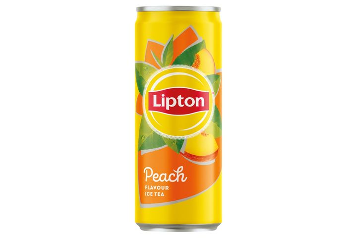 Lipton Ice Tea Peach Flavored Non-Carbonated Drink with Sugar and Sweetener 330 ml