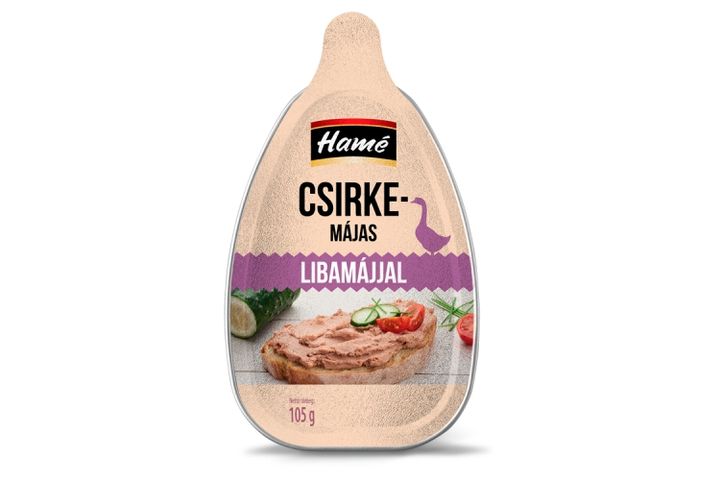 Hamé csirkemájas libamájjal 105 g