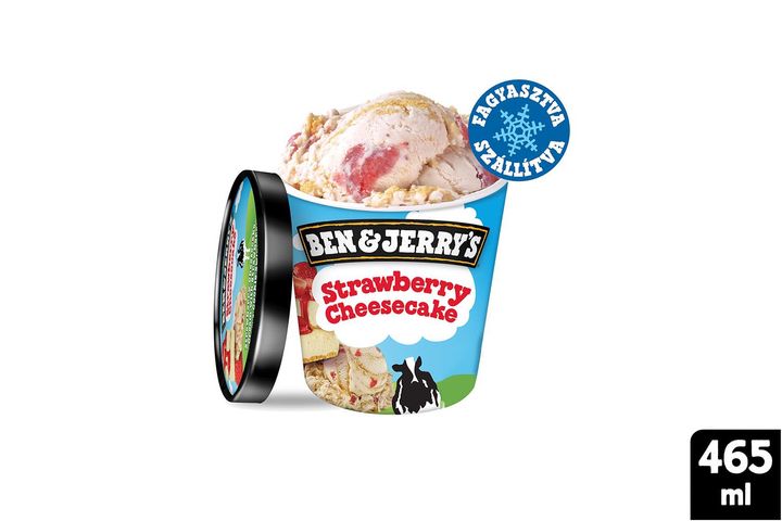 Ben & Jerry's poharas jégkrém Strawberry Cheesecake 465 ml