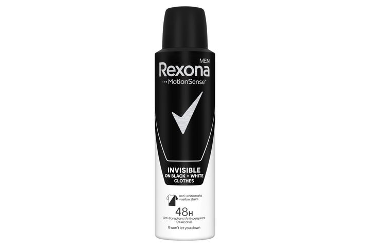 Rexona Men Motion Sense Invisible On Black + White Clothes izzadásgátló 150 ml