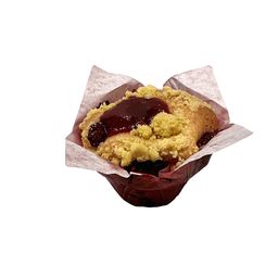 Vegán citromos málnás muffin