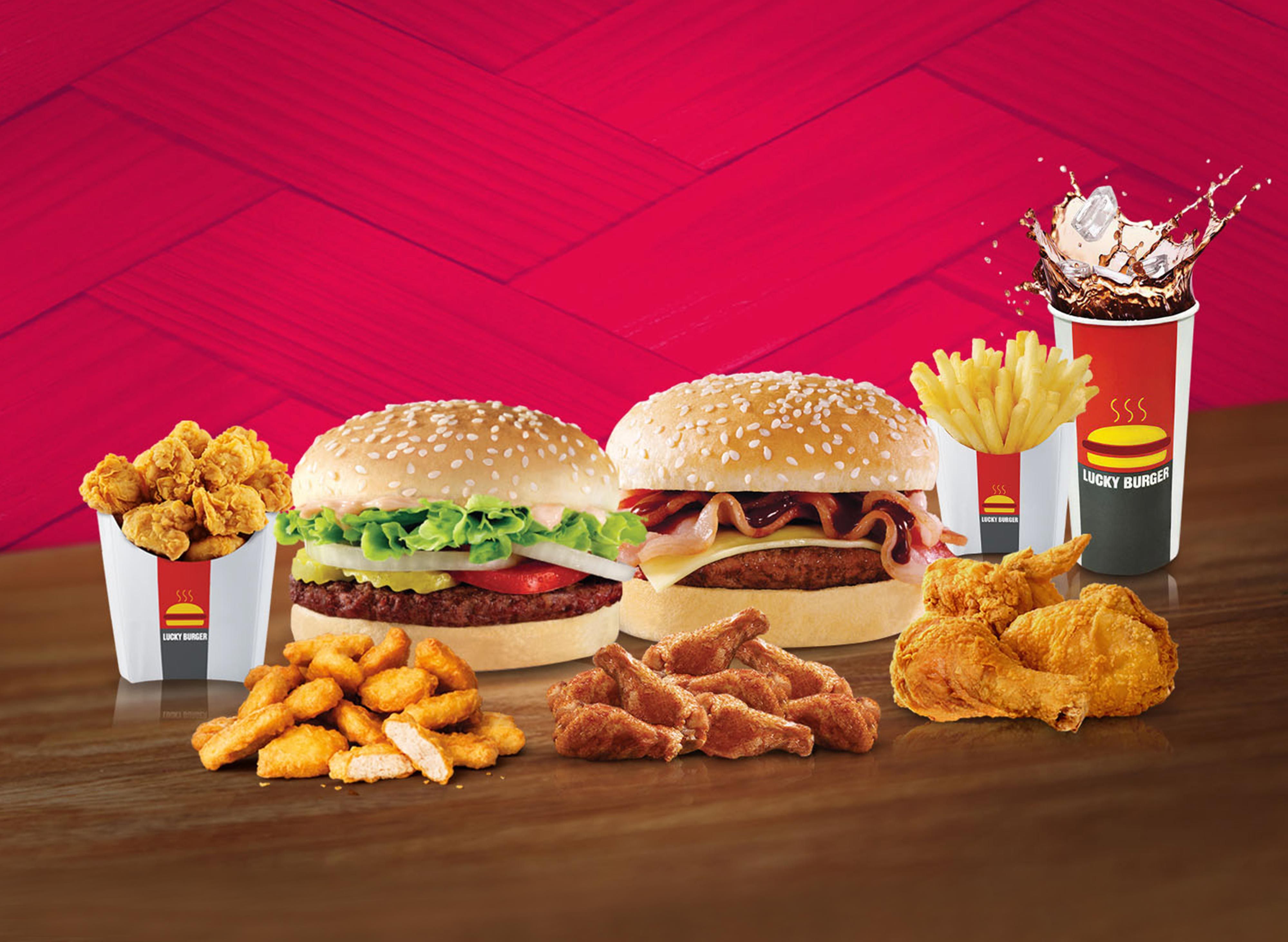 Lucky Burger (Exchange Square) Menu Order Online on foodpanda Cambodia