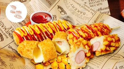 Cheesy Hotdog (Kampuchea Krom Blvd.)