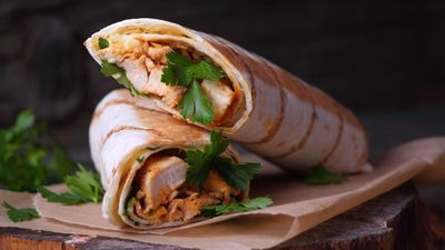 Kebab chicken wrap 168 (Samaki Market)