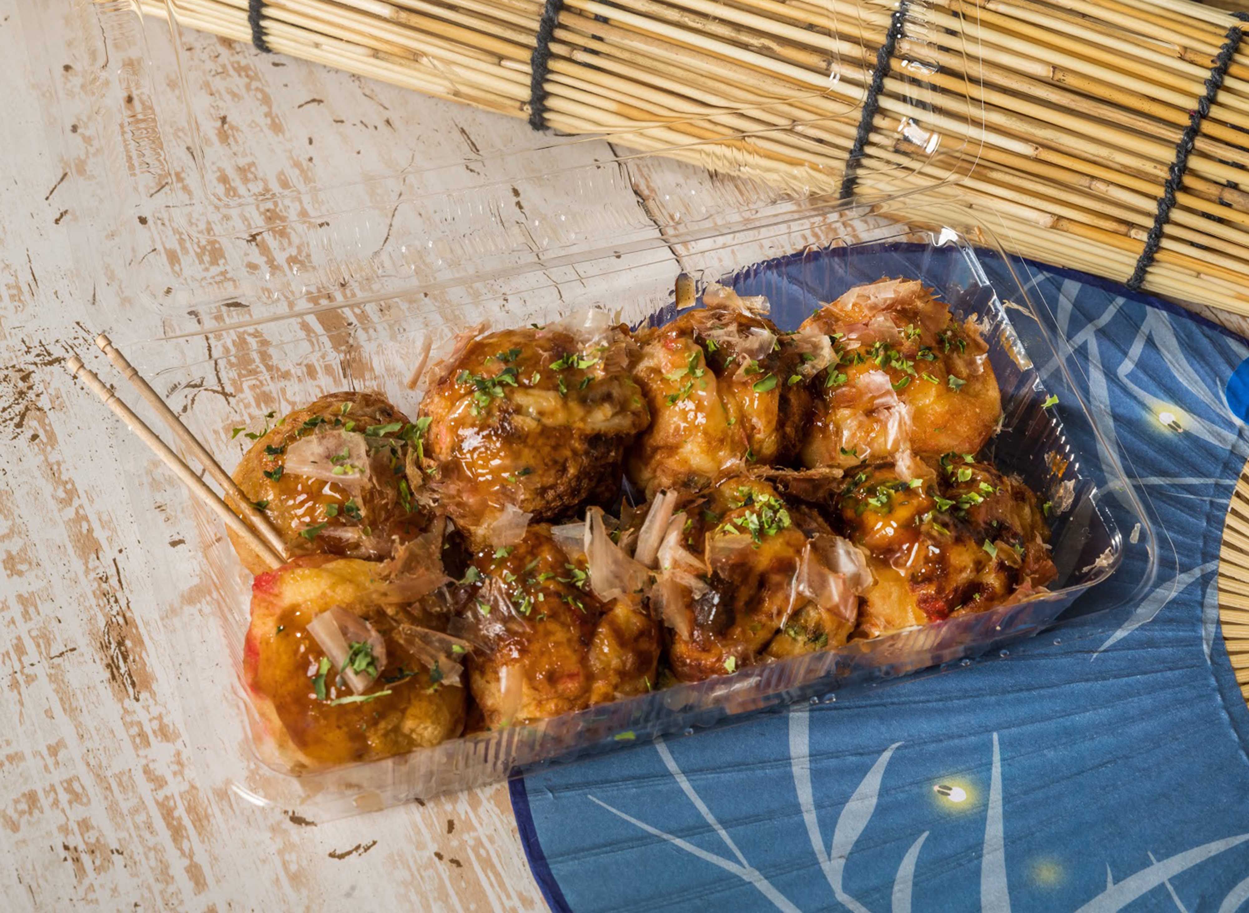 Takoyaki (ກໍາເເພງເມືອງ) vendor logo