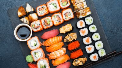 ຫຼອຍ Sushi