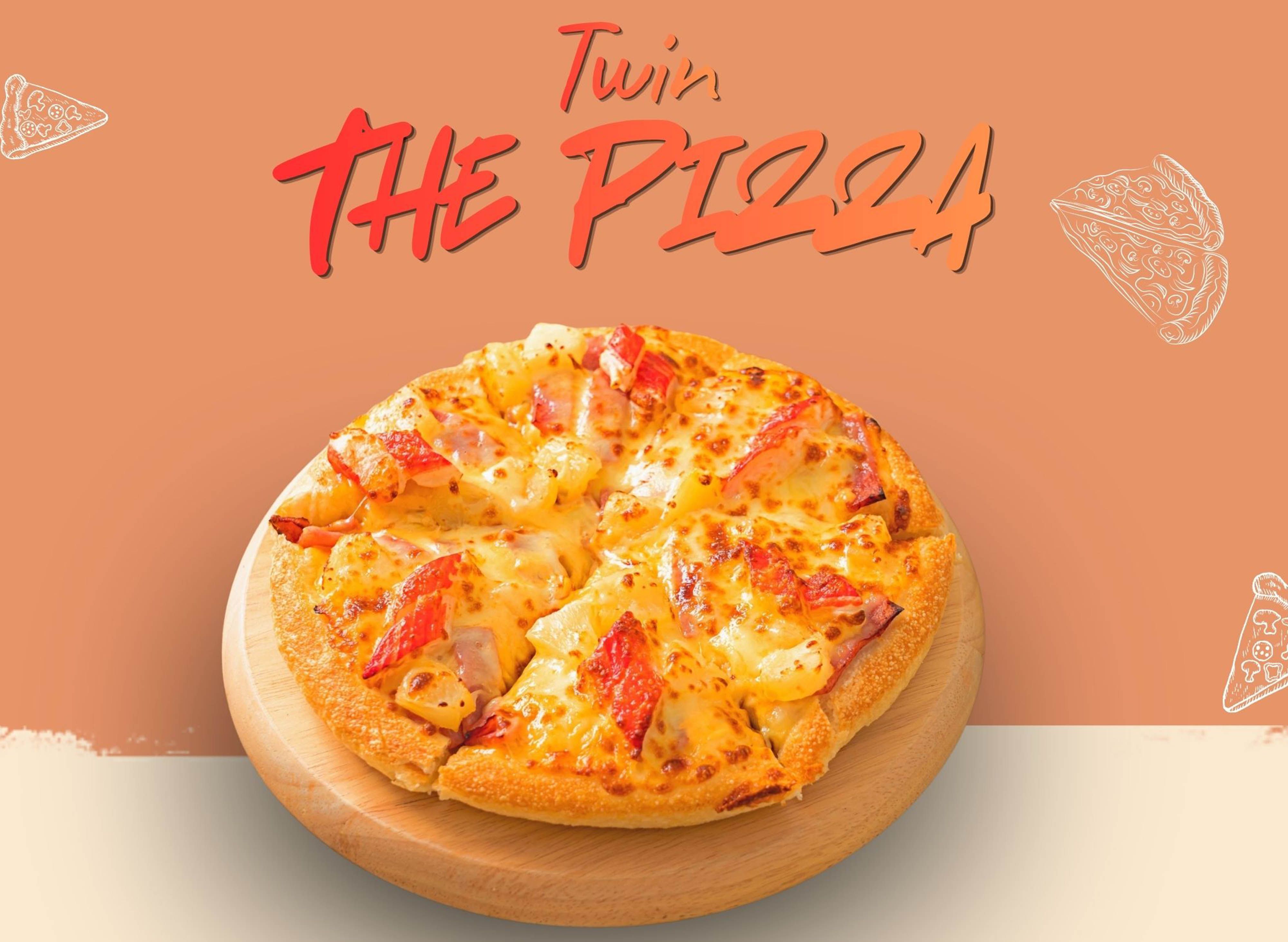 Twin The Pizza vendor logo