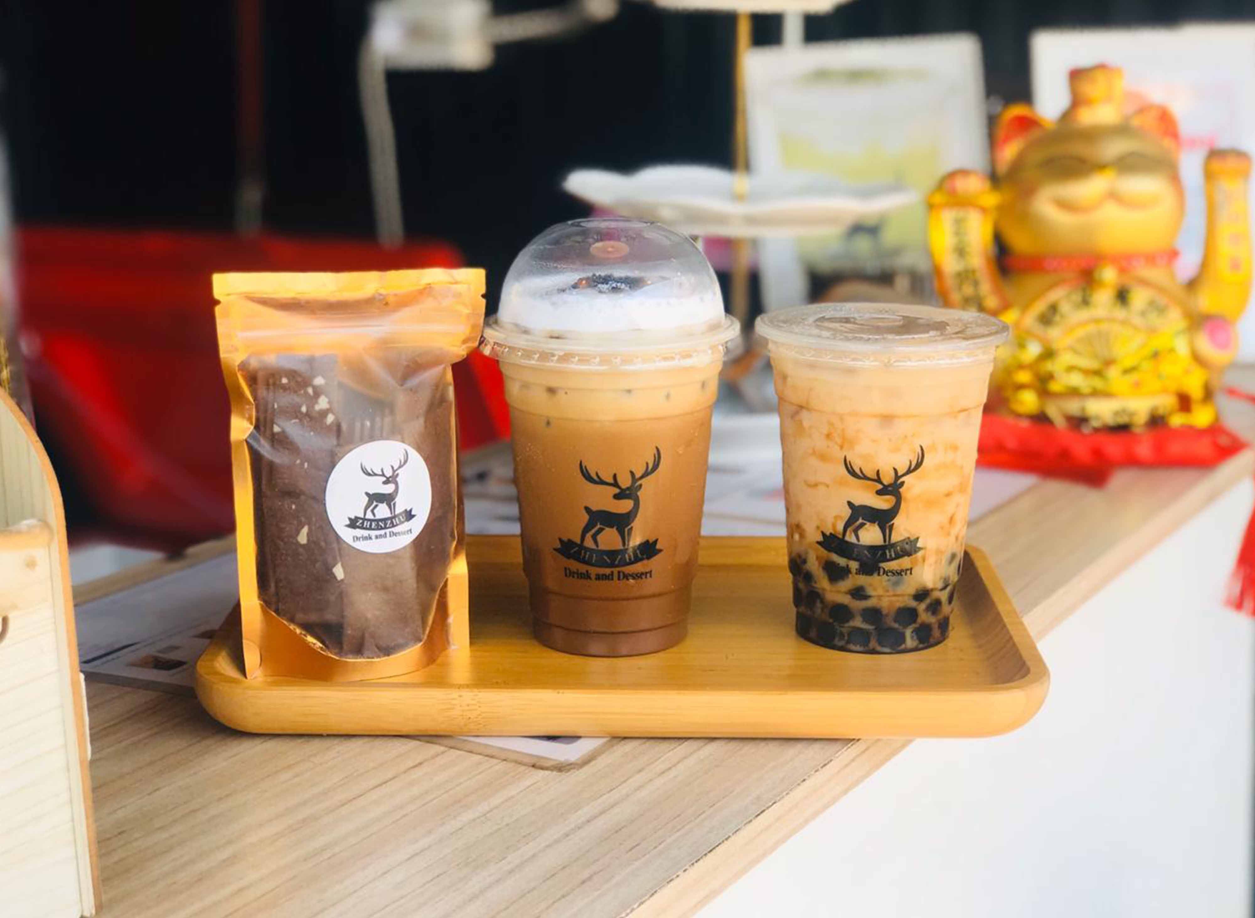 Zhenzhu Drinks and Desserts (ສາຍນໍ້າເງີນ) vendor logo