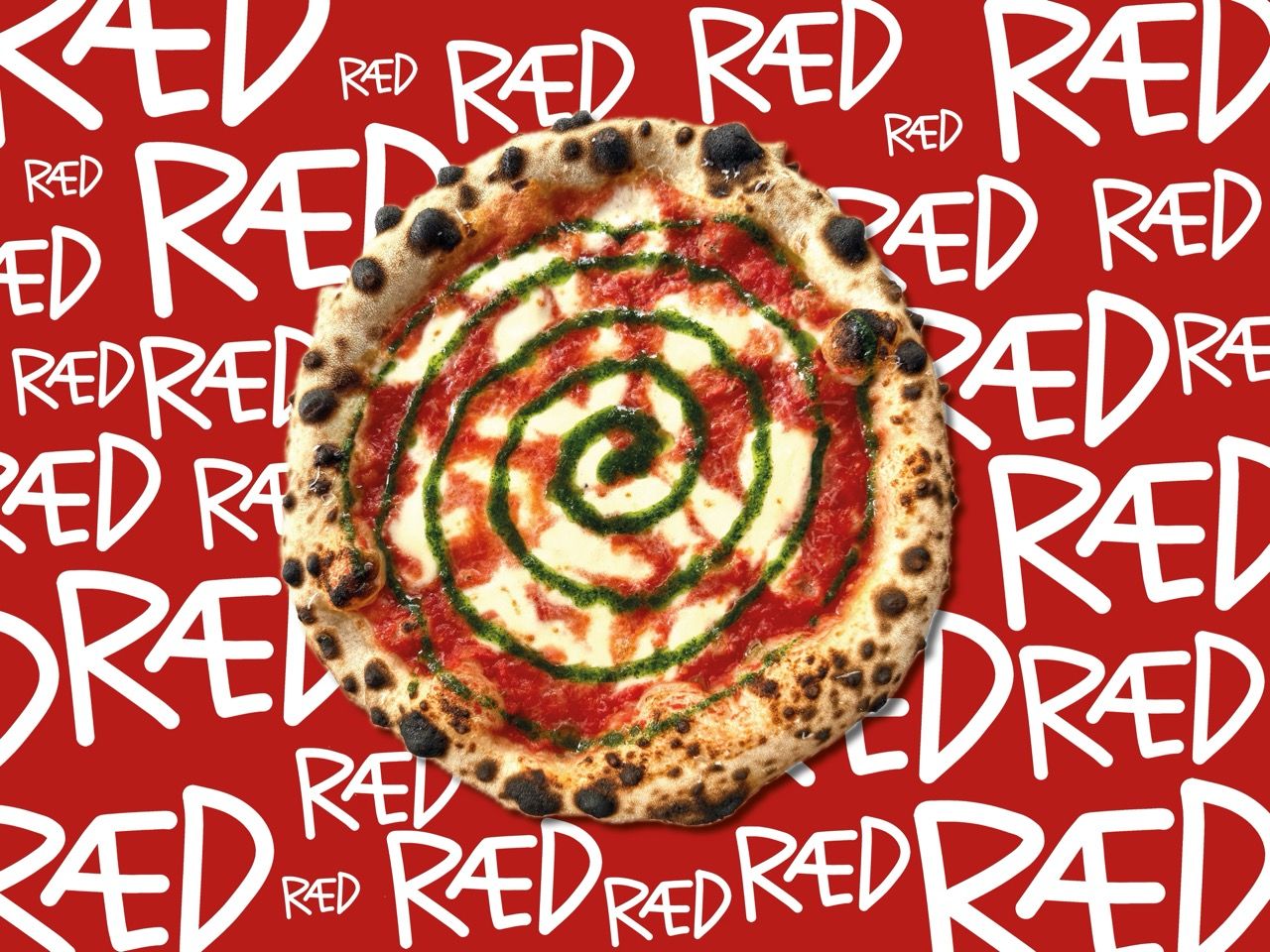 RÆD PIZZA vendor logo