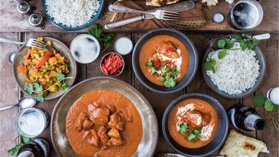 City Pizza Curry Schnitzel