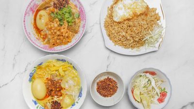 Aunty Mya Mohniga and Salads