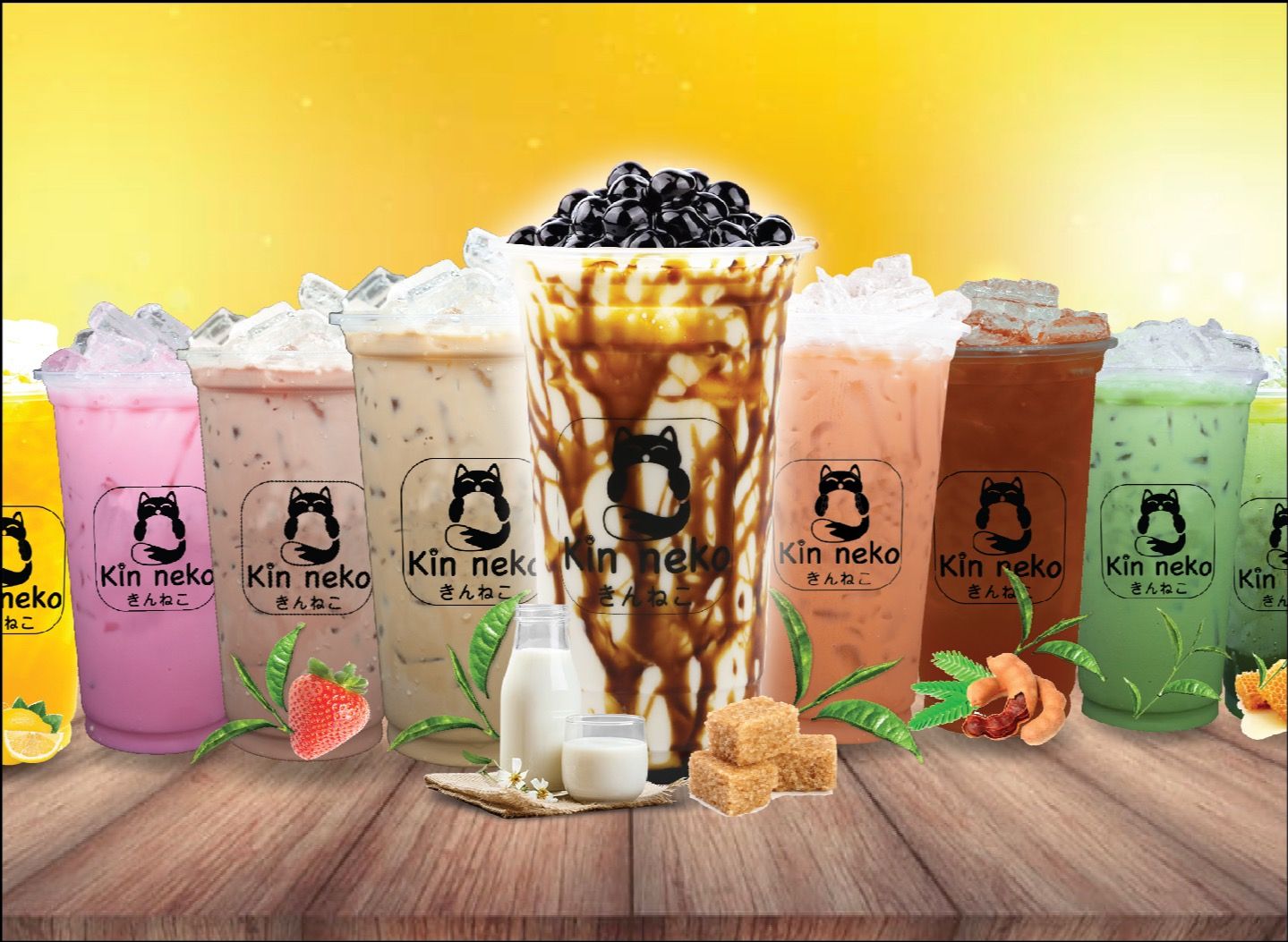 Kin Neko Bubble Tea (ရန်ကင်း) vendor logo
