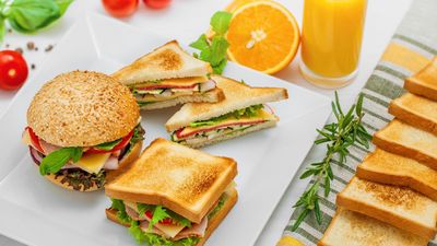 Most Burger Sandwich & Juice