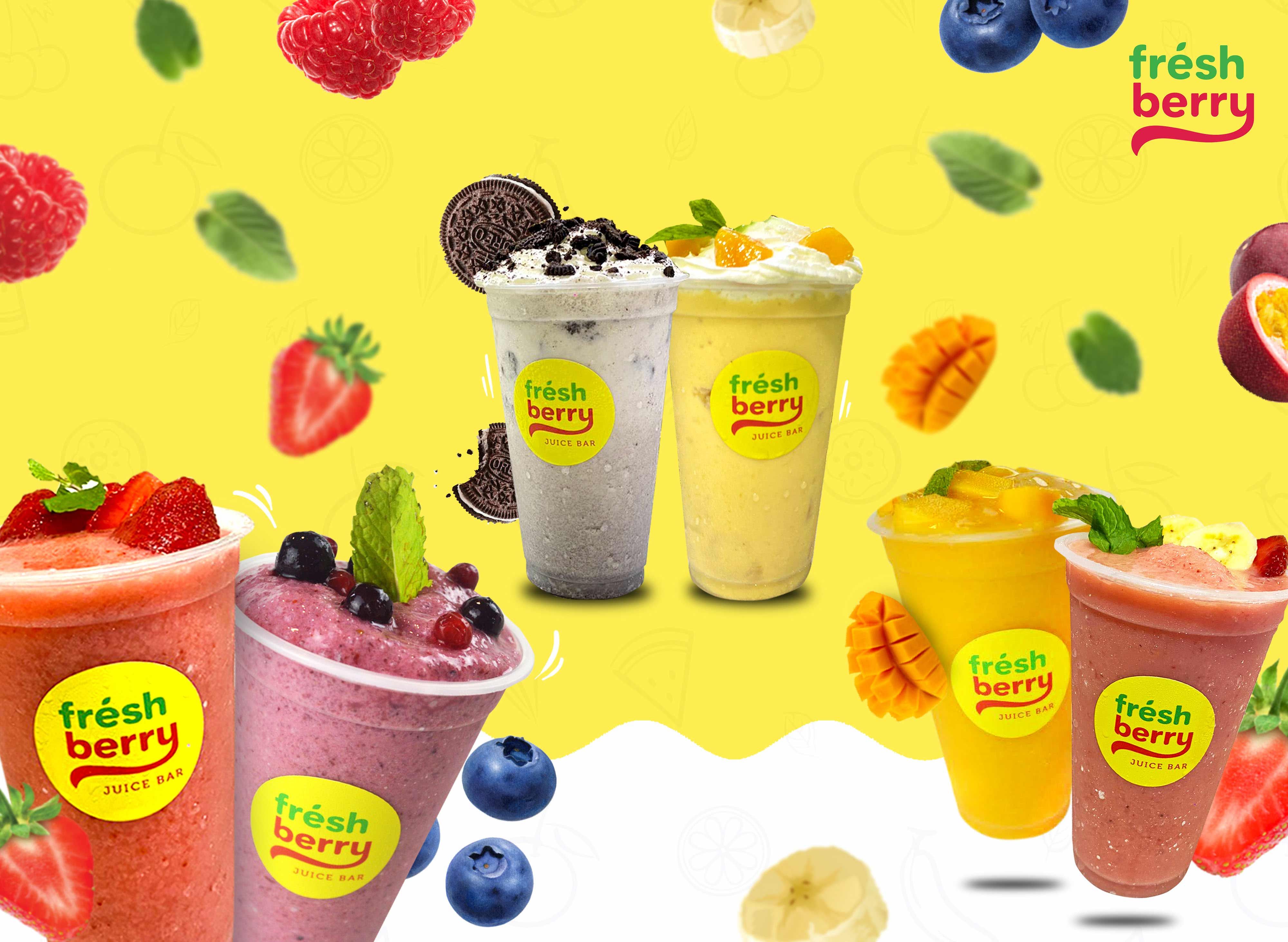 Fresh Berry Juice Bar Menu Order Online on foodpanda Myanmar