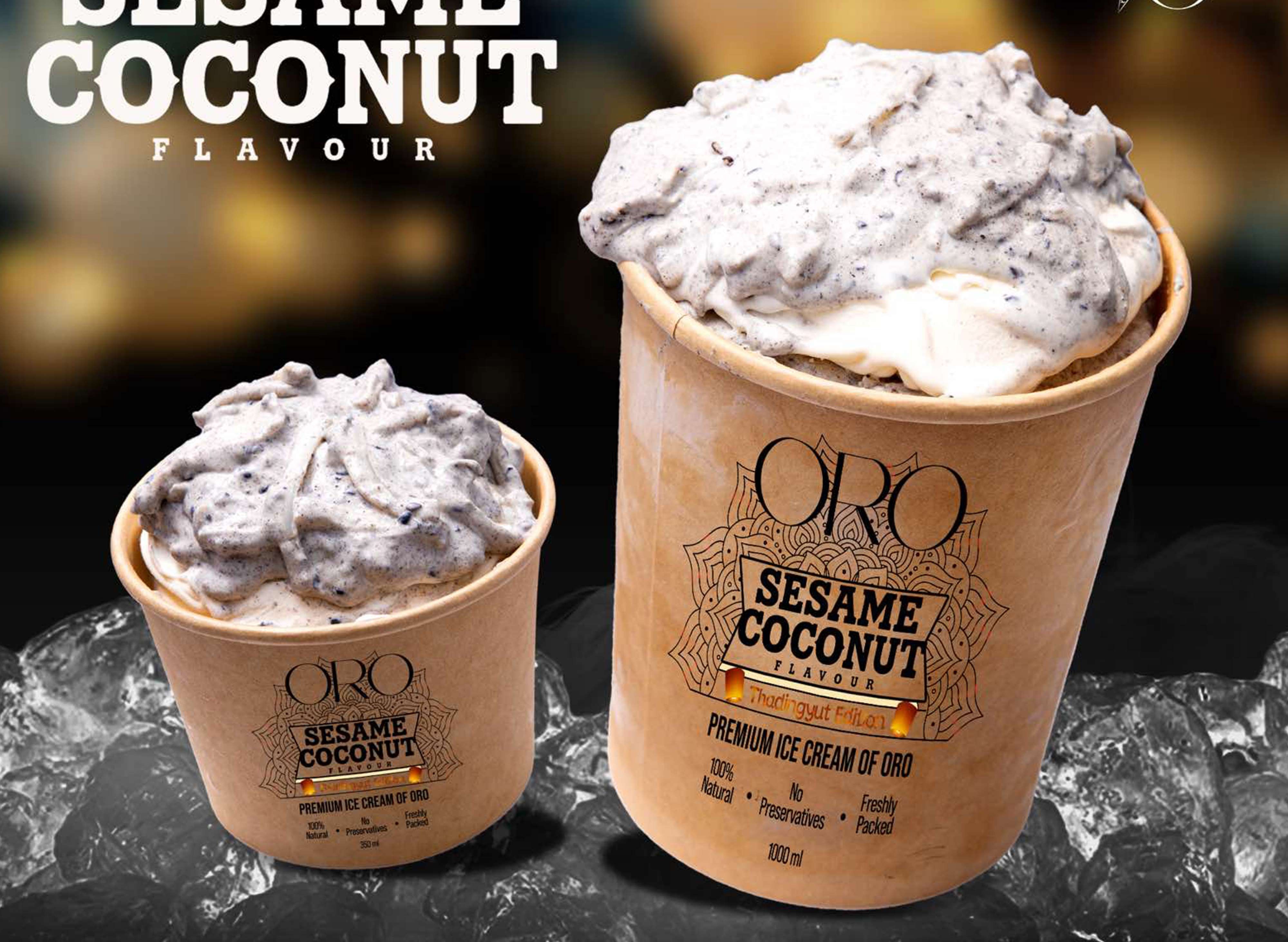 ORO Ice Cream vendor logo