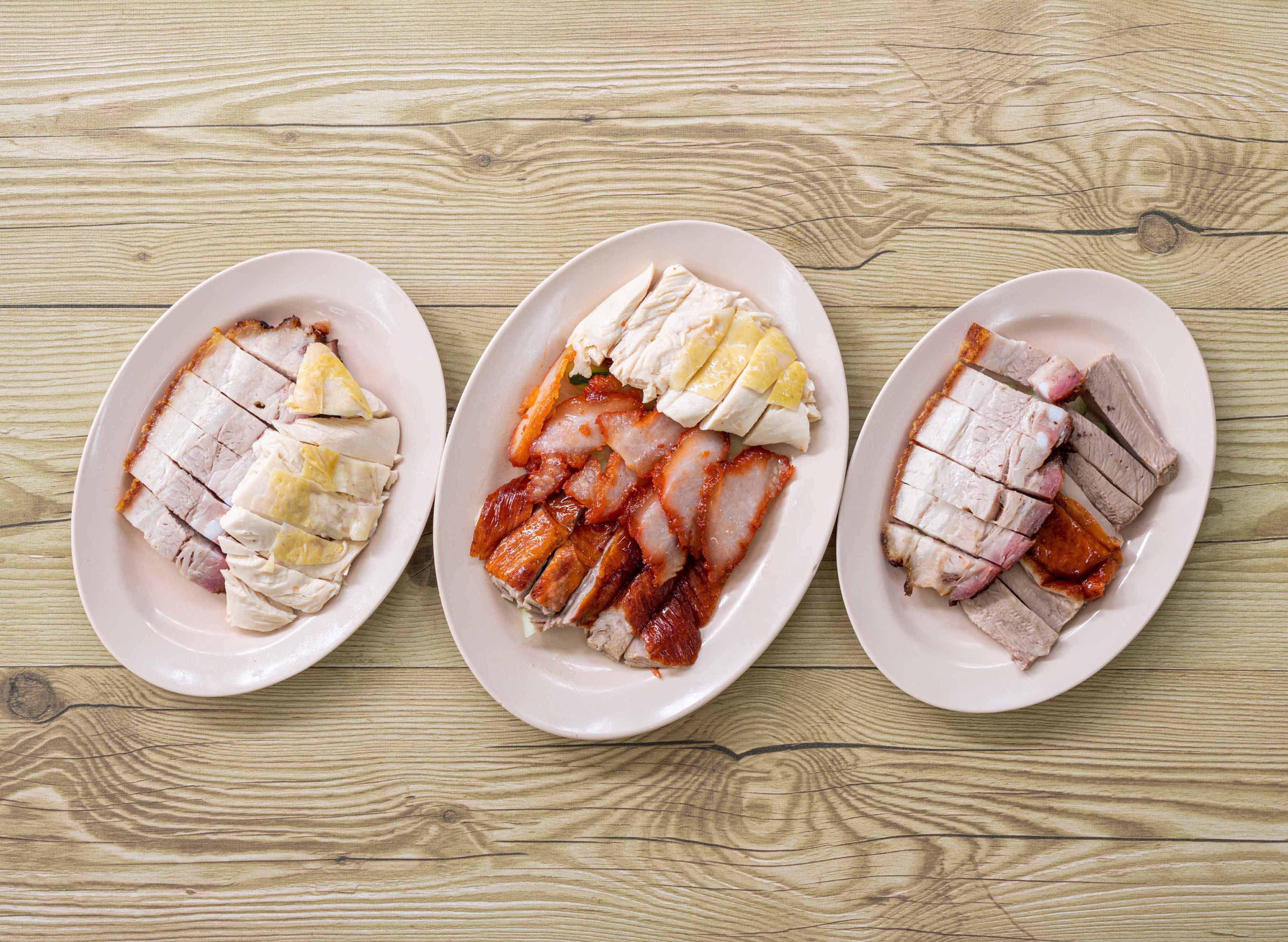 五星海南家鄉雞飯和燒臘 5 Star Hainanese Chicken Rice & BBQ Pork (Gaya Street) vendor logo