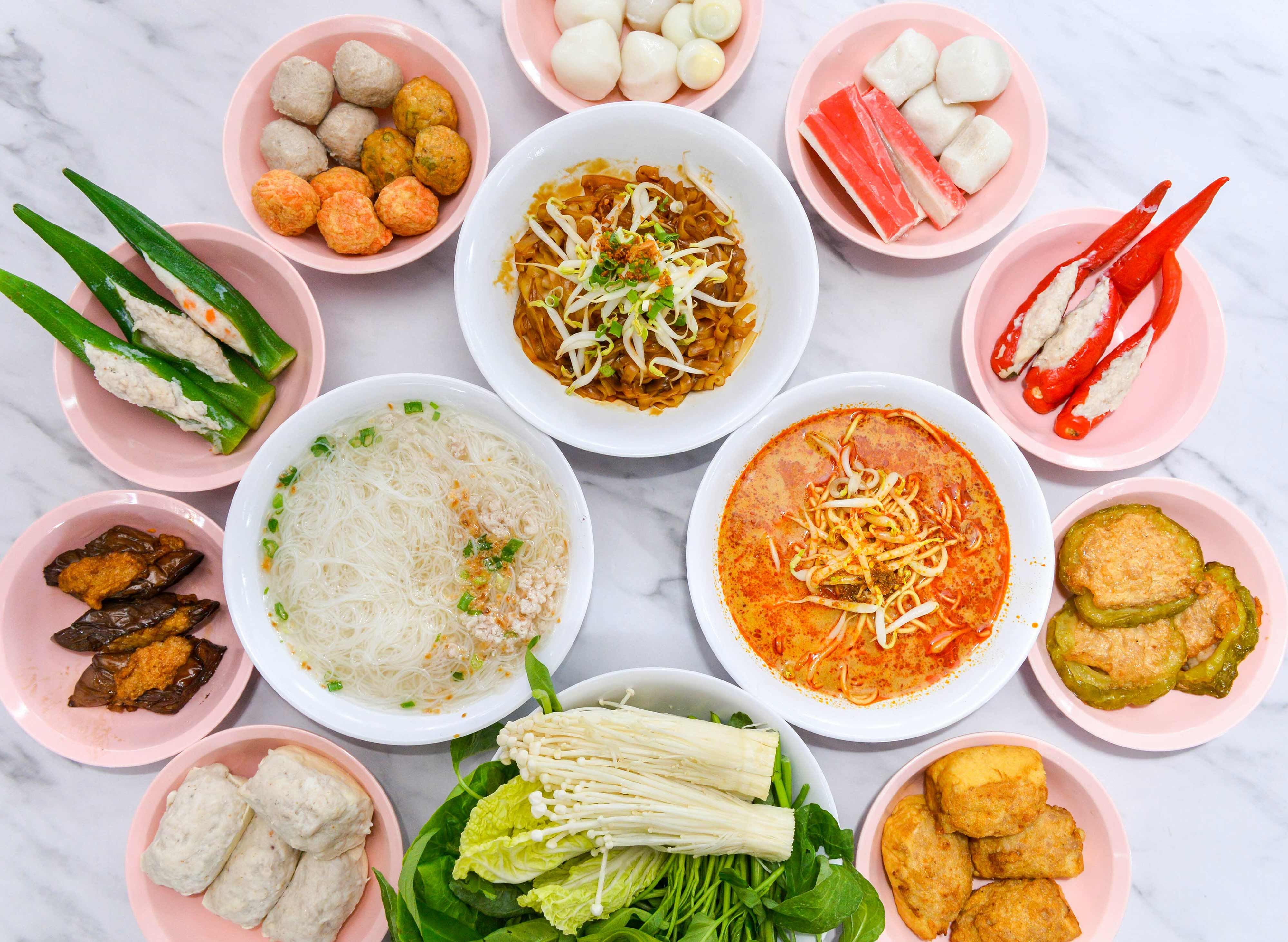 蓉自制客家酿豆腐 Pelangi Yong Tau Foo (Pelangi Food Centre)菜单 foodpanda Johor