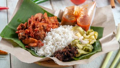 Nasi Kukus Pandan (Taman Koperasi)