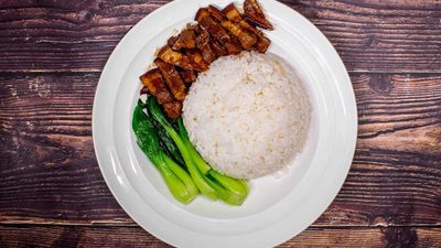 gerai buah-buahan & Chicken Rice @Gerai MPPD (Port Dickson)