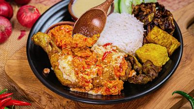 Ayam Gepuk Anak Desa (Nilai)