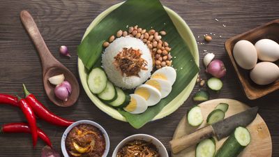 Nasi Lemak Tea Tarik