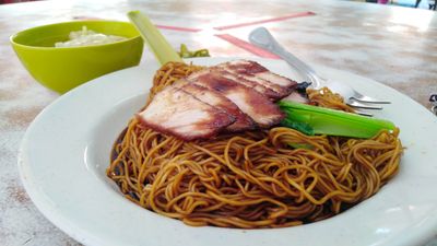 Chong Wanton Mee makanan BEST ONE KOPITIAN