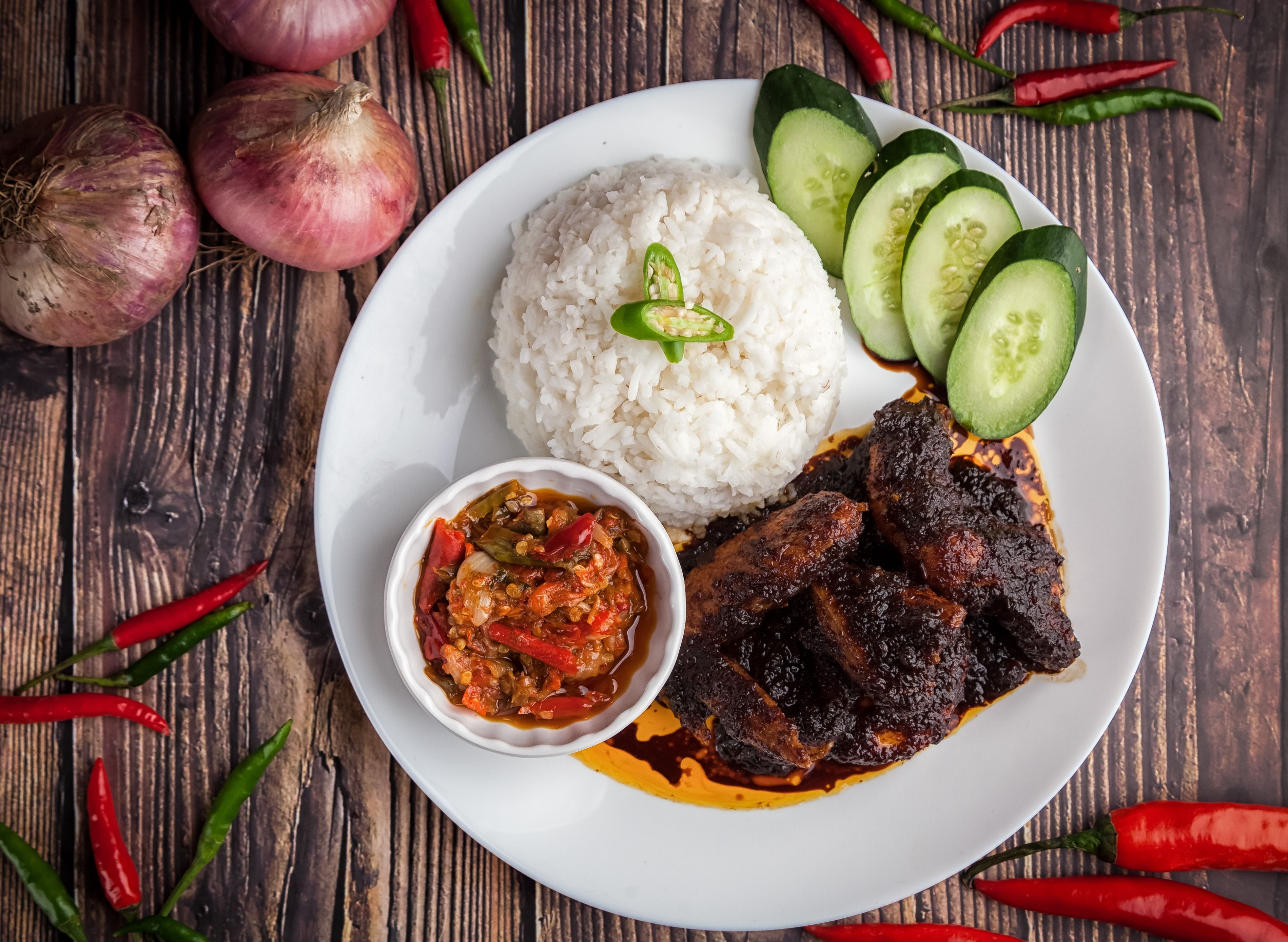 Nasi Ayam Kicap Berapi By 2 Sisters (Kajang Food Station) vendor logo