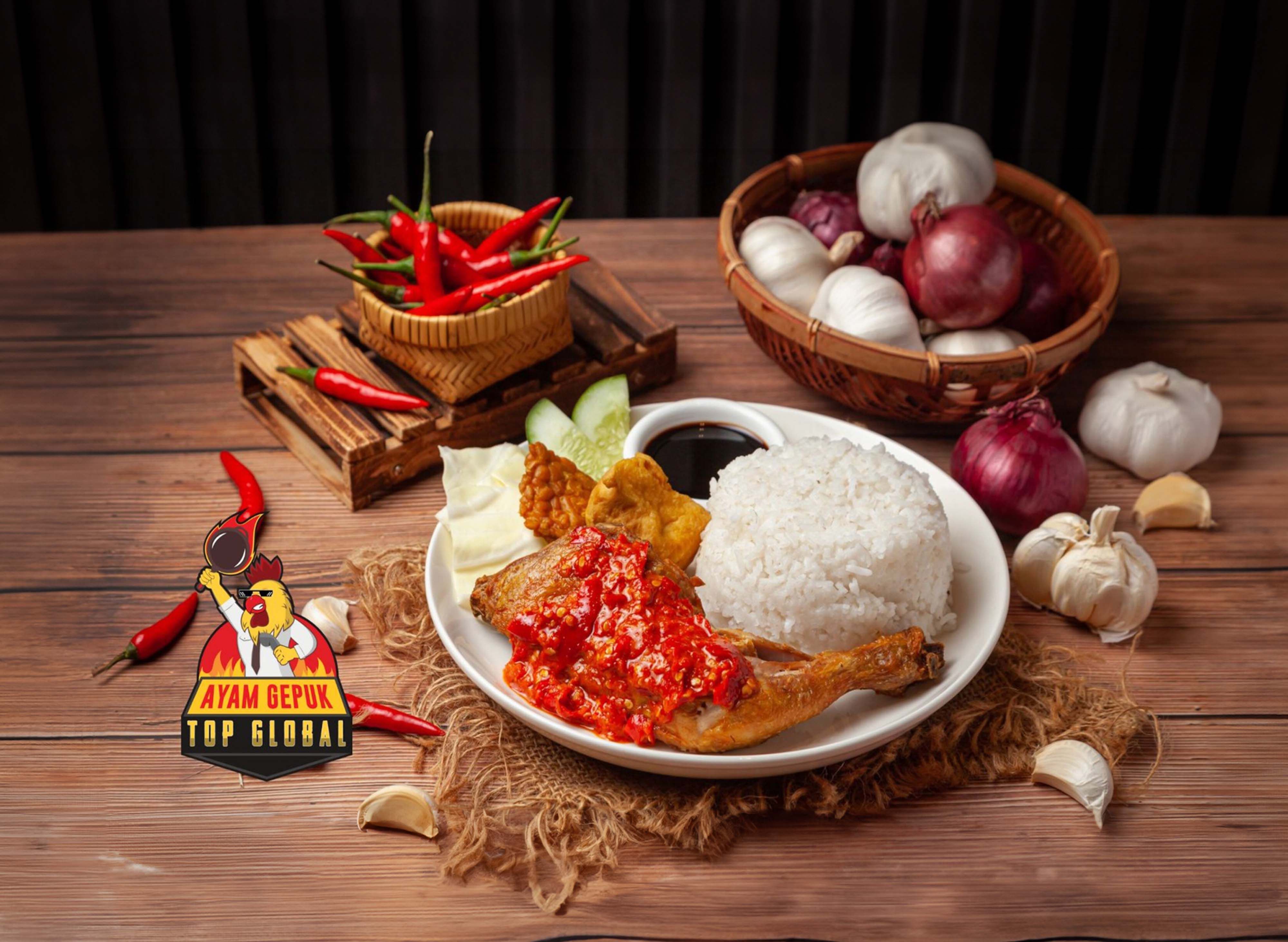 Ayam Gepuk Top Global (Damai Mewah Kajang) vendor logo