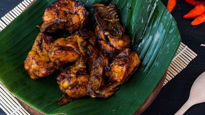D Atap Nasi Bamboo Klasik (Tanah Merah)