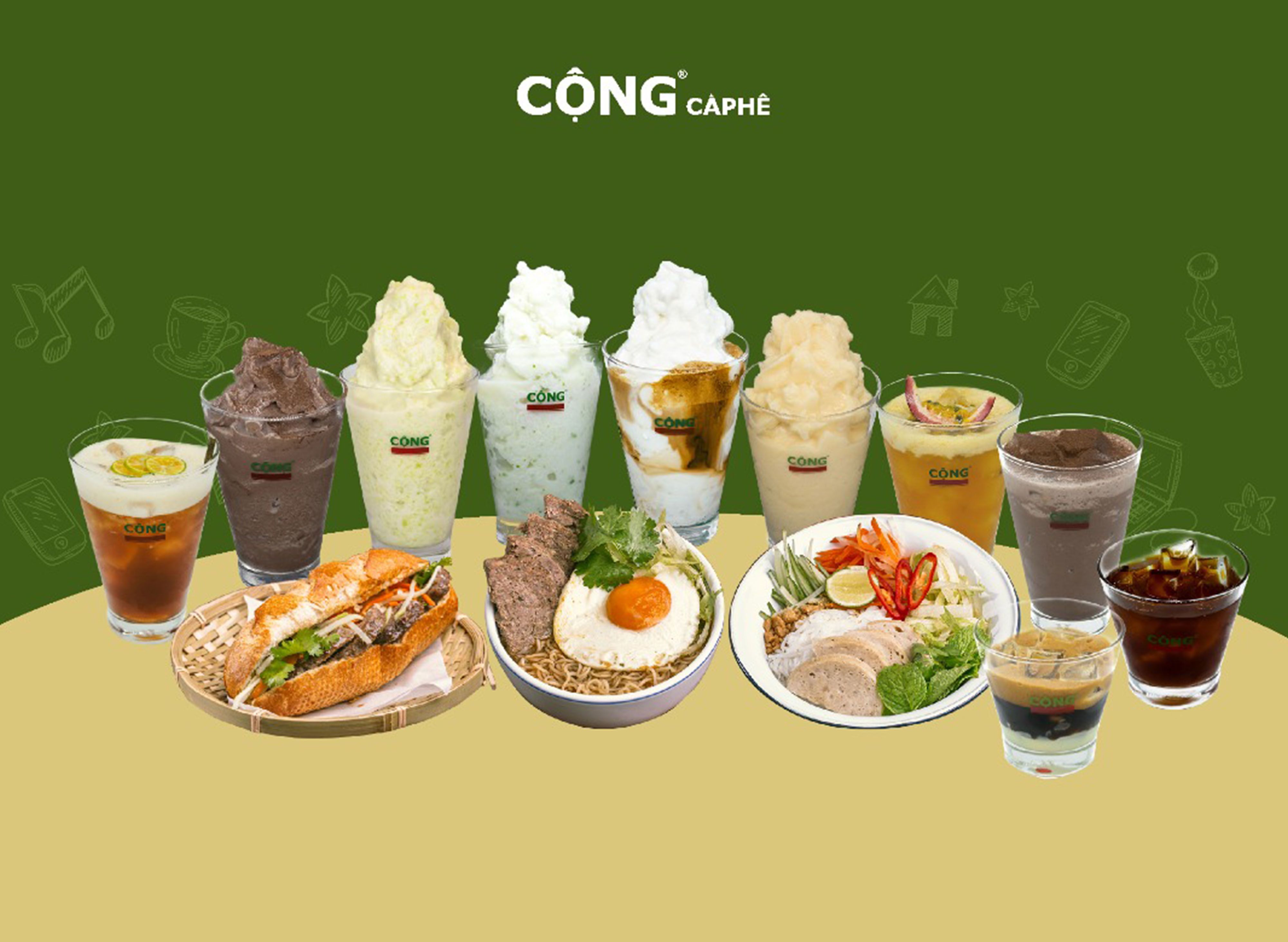 Cong Caphe (One Utama) vendor logo