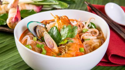899 Pork and Seafood Noodle 发玖玖猪肉粉 (Siang Malam Kopi House)