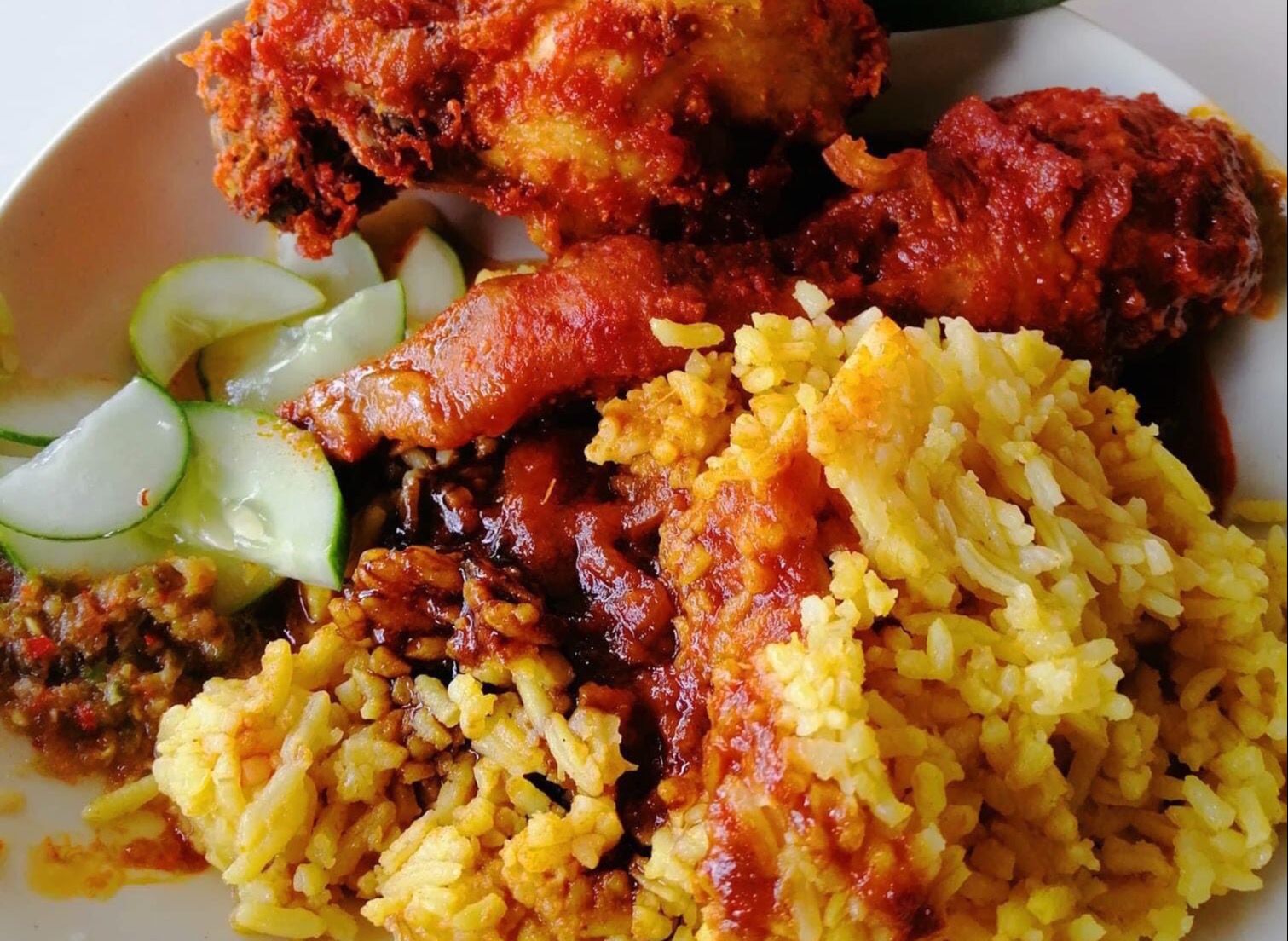 Ayam Penyet Sambal Ijau menu and delivery in Penang | foodpanda