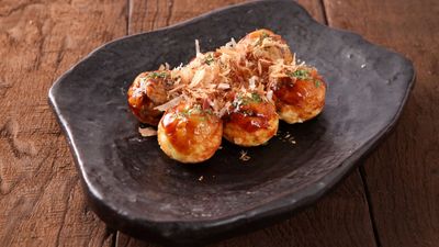 Street takoyaki (jalan tiong batu)