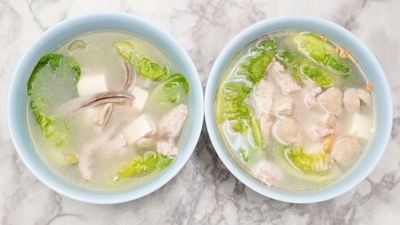 Bitter Gourd Soup 苦瓜汤 (Orkid Food Court)