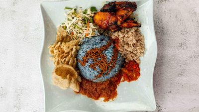 Nasi Kerabu Kedai Lalat (Kampung Senang)