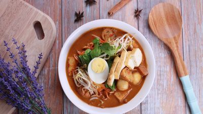 Mee Calong Tulang Ayam Pak Usop (Kg Alor Ladang Beserah)