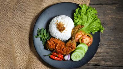 Ayam Gepuk Kak Mok (Pontian)