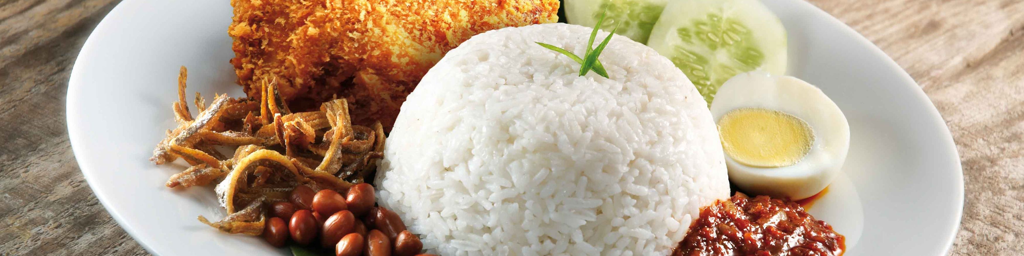 Nasi lemak berlauk菜单 foodpanda Johor Bahru美食外卖