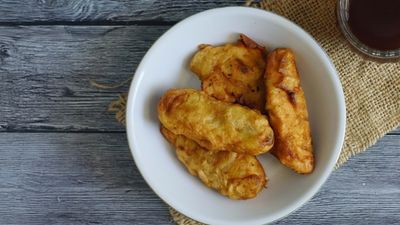 Goreng Pisang Viral Plaza Larkin (Tampoi)