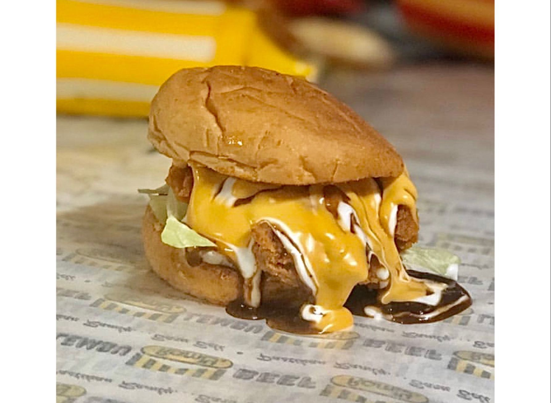 Burger best kak rin meleleh vendor logo