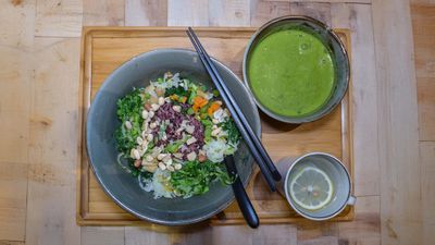 Hakka Lei Cha (Lao Jie Fang Kopitiam) 客家擂茶