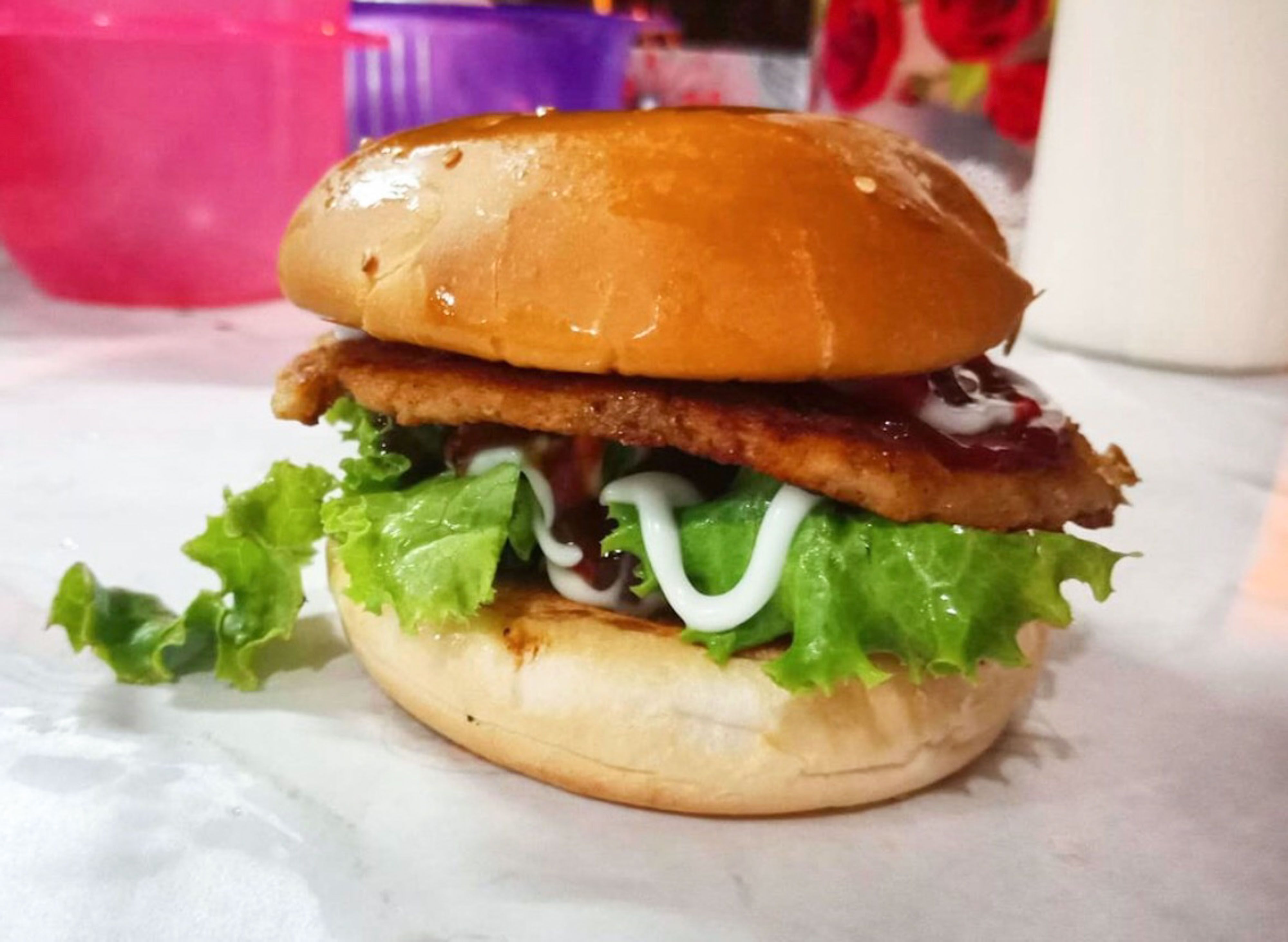 K.O. Burger vendor logo