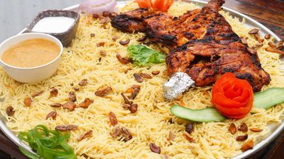 Khan Nasi Arab & Cheese Naan