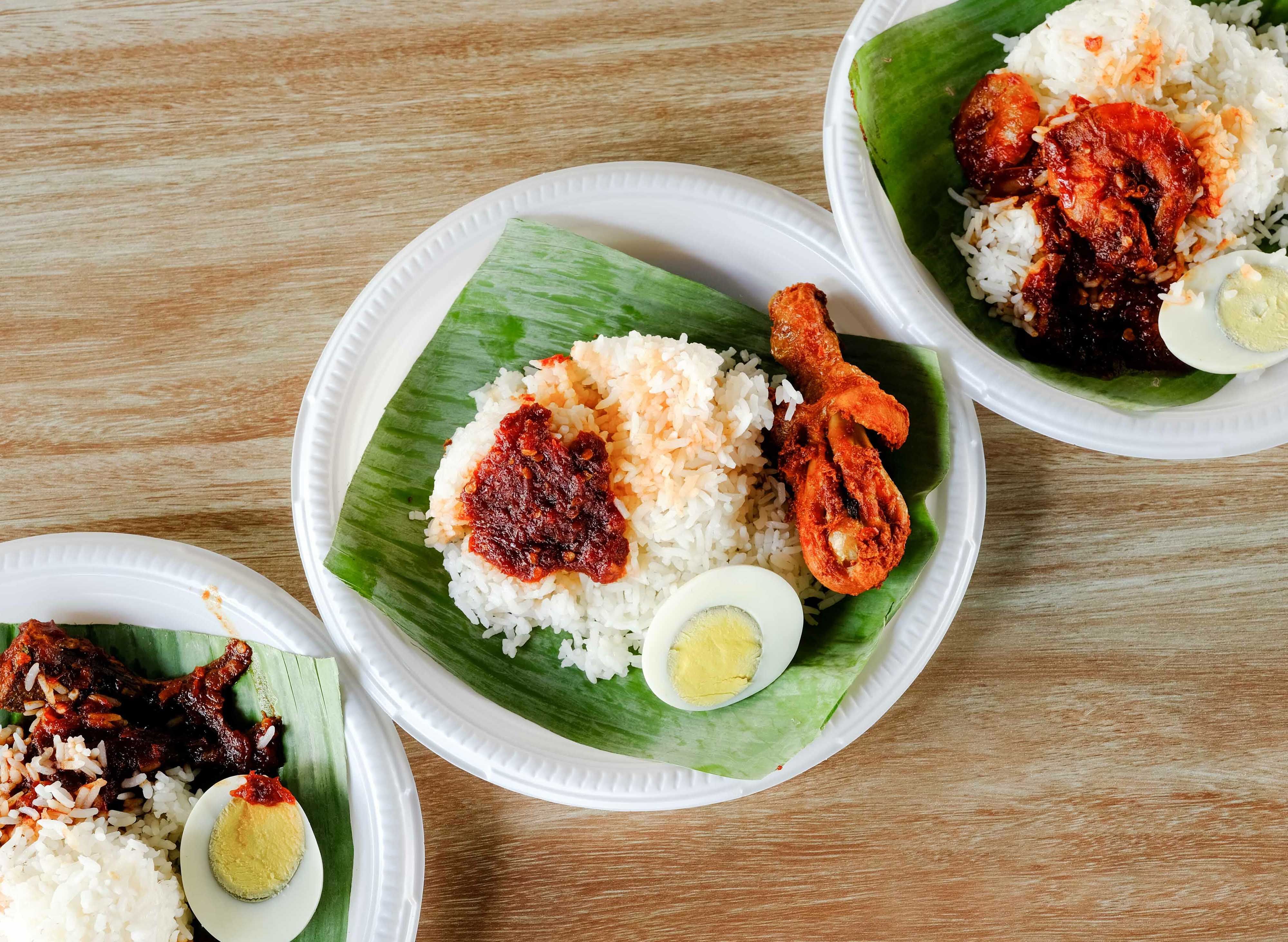 Nasi Lemak Flat Hijau vendor logo