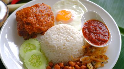 West Malaysia Nasi Lemak @ Restoran Chan Hainam Kopitiam