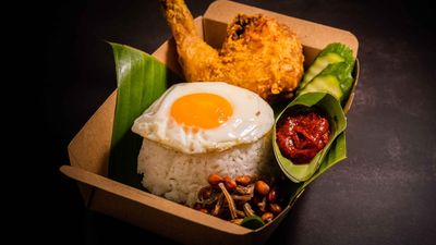 Nasi Lemak Crispy A & D